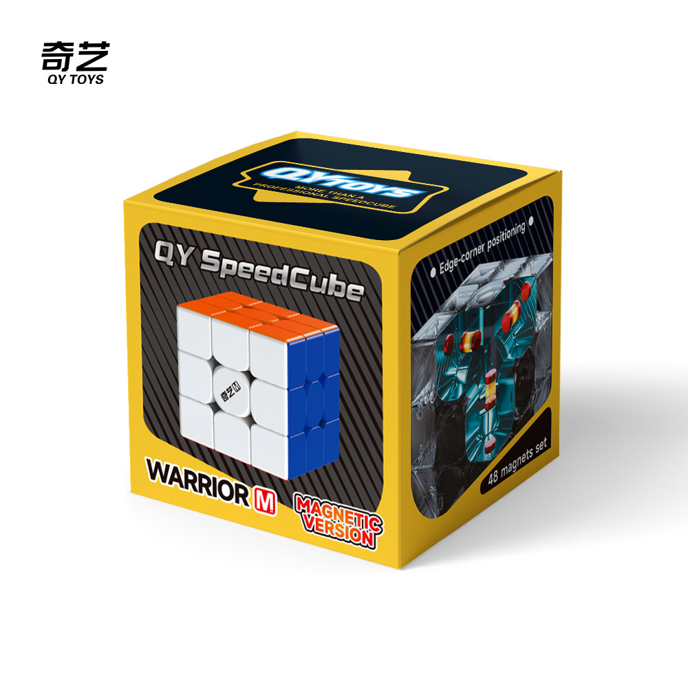 Qiyi Warrior m 3X3 English Packaging Colorful Warrior m High Cost-Performance New Product Educational Wholesale