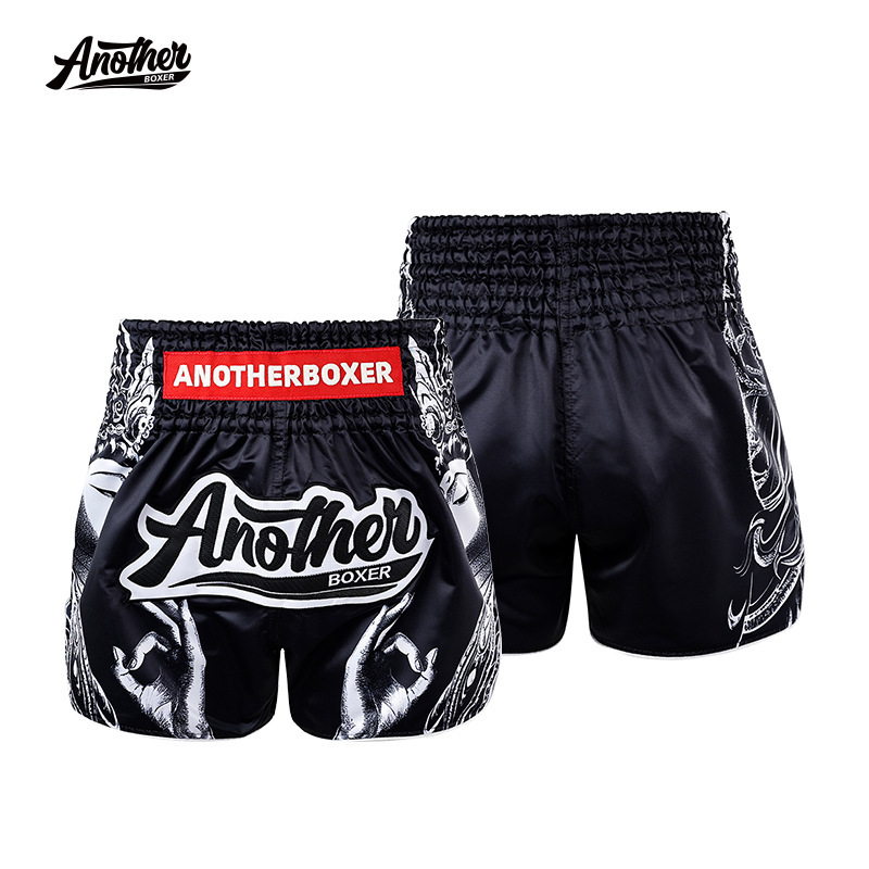 Anotherboxer New Model Thousand-Hand Guanyin Martial Arts Uniform Unisex Freestyle Fighting Pants Mma Muay Thai Shorts