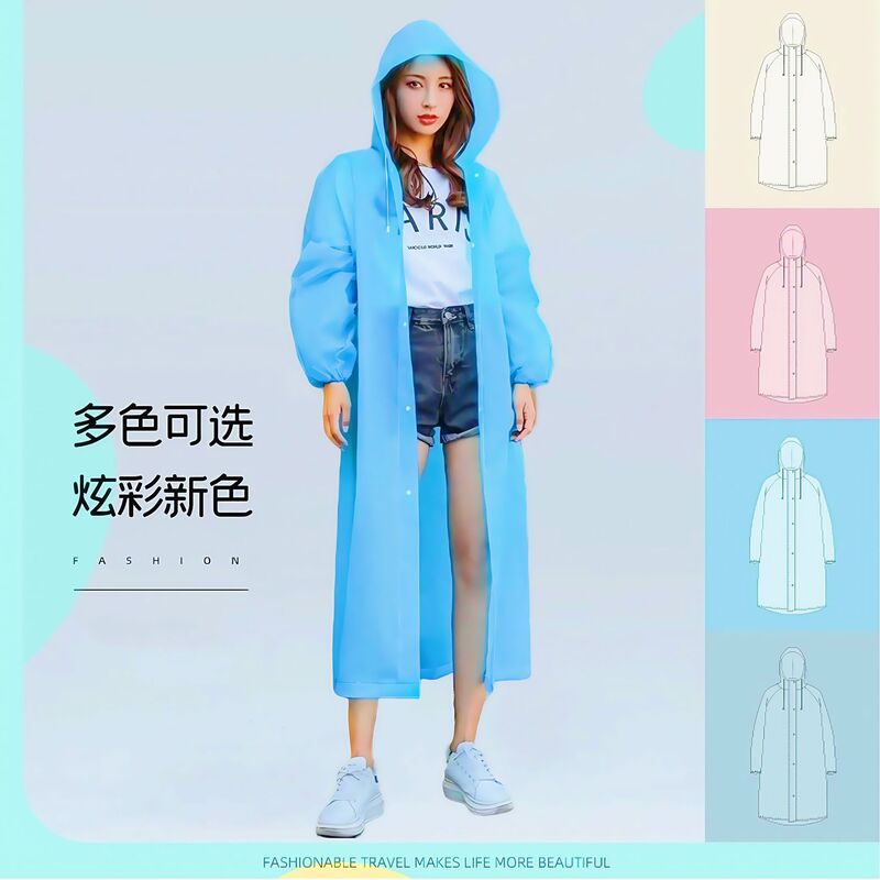 非使い捨てレインコートロング全身豪雨女性大人登山シングルアウターウェア肥厚屋外ポータブルポンチョ|undefined