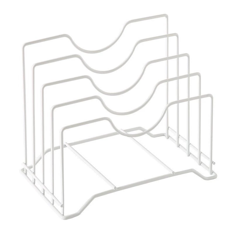 Metal de hierro forjado pane cubierta marco de corte tablero de cuchillo cocina estante de almacenamiento tablero de verduras cocina estante de almacenamiento de almacenamiento de hierro forjado image 5