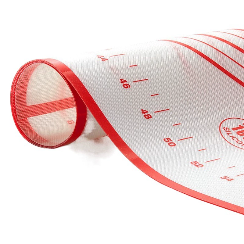 Платиновый силиконовый коврик для замешивания теста нескользящий антипригарный высокотемпературный коврик для выпечки теста для раскатки теста пищевой силиконовый коврик для замешивания теста