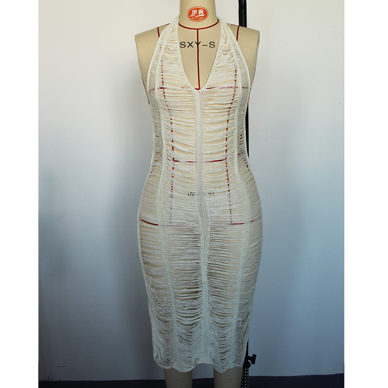 Womenu0027S Fashion Solid Color Polyester Polyacrylonitrile Fiber Cover Ups 1 Piece