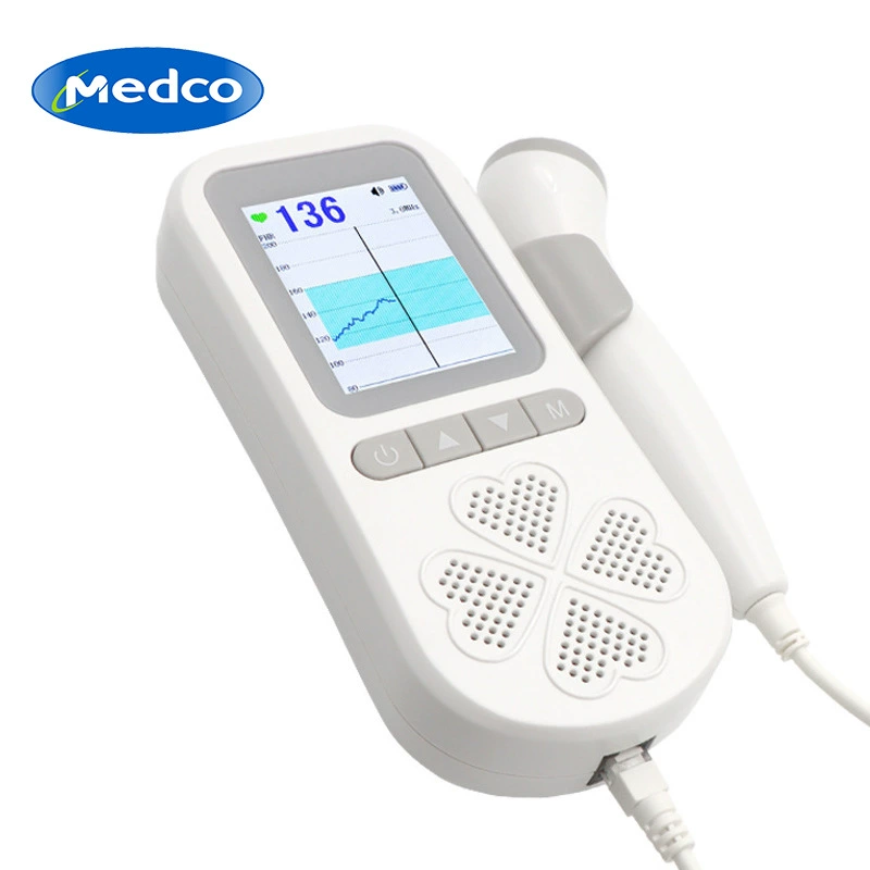 Эксклюзивный трансграничный допплеровский прибор для мониторинга сердечного ритма плода, английская упаковка, бытовой портативный монитор сердечного ритма плода для беременных женщин