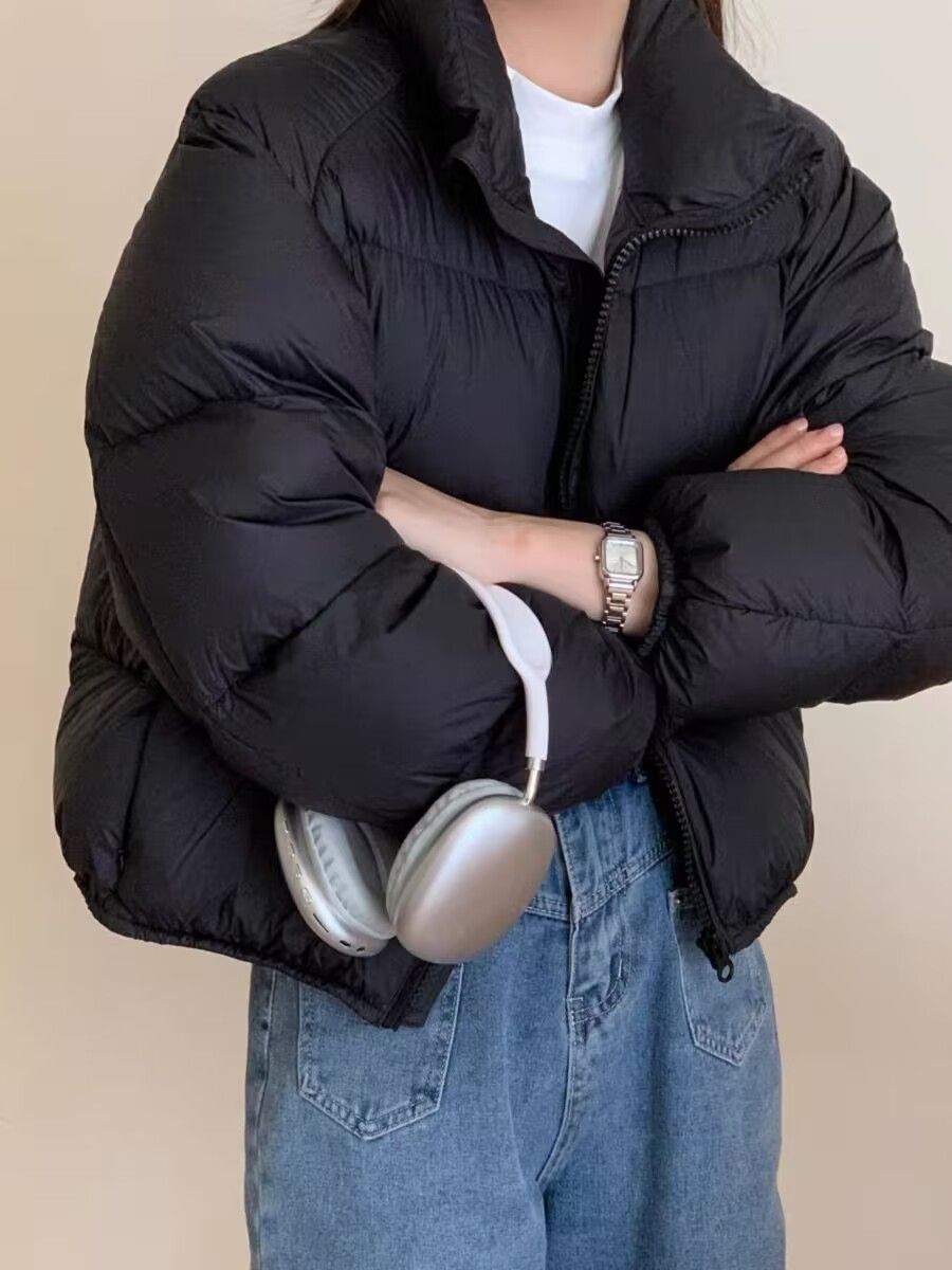 Down Jacket For Petite Women High-waisted Thickened Style_voghion.com