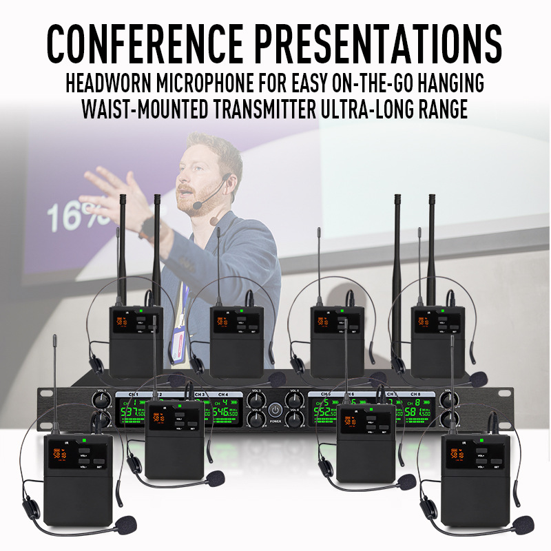 Professional Wireless Lavalier Microphone For Outdoor Performance_voghion.com