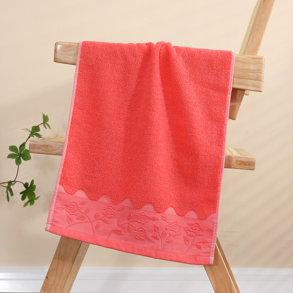 Soft Pure Cotton Face Towel For Everyday Household Use_voghion.com