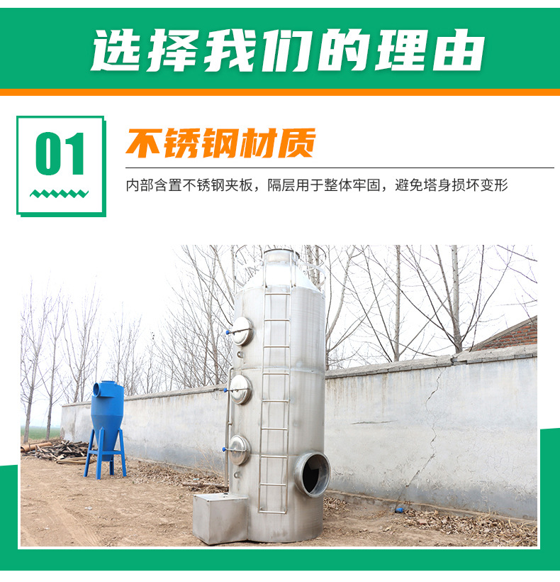 不锈钢喷淋塔_03