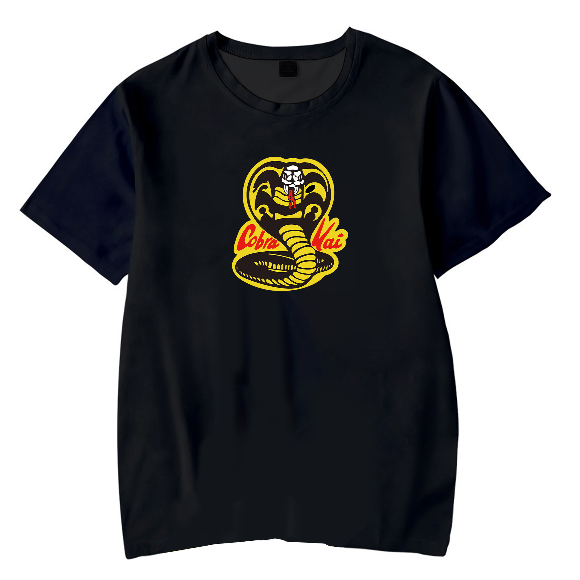 Amazon New Short Sleeve Karate Kid Animation Peripheral cosplay Play Clothing Summer Cotton T-shirt Men