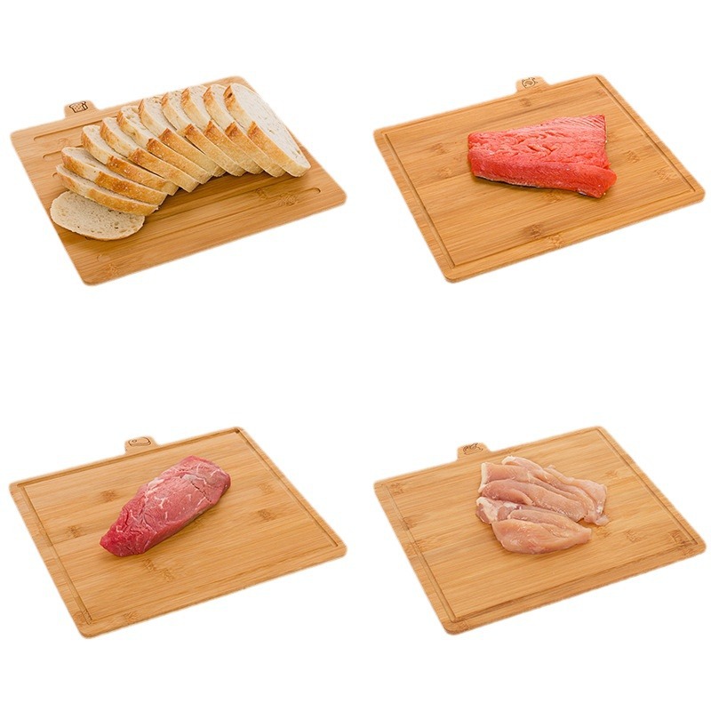 tablero de recortes de clasificación de bambú, tablero de recortes de pan, marco de almacenamiento de tablero de recortes, conjunto de tablero de recortes de clasificación de bambú combinado