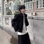 春秋小众宽松暗黑外套