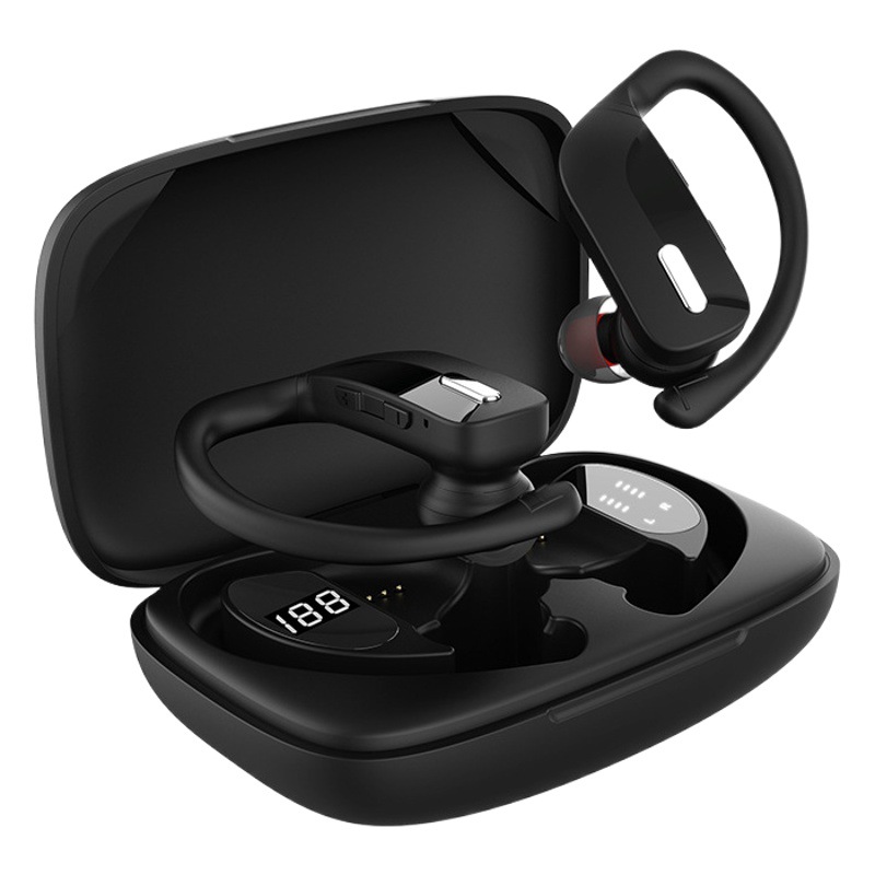 Transfronterizo caliente T17 auricular Bluetooth inalámbrico TWS oído-montado deportes impermeable auriculares Bluetooth 5,3 Suministro directo de fábrica
