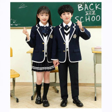 儿童西装班服套装秋冬幼儿园多件套花童礼服小绅士校服英伦学院风
