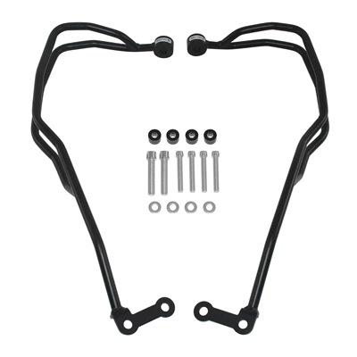 Motorcycle cushion | Bars - handlebar-guard-black