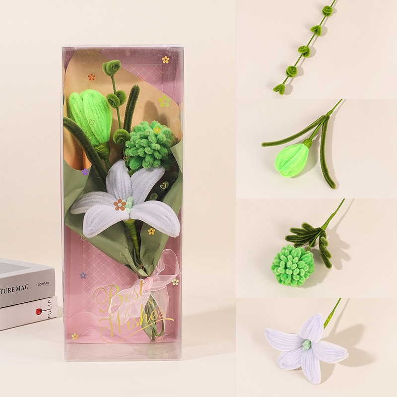 완성된 트위스트 스틱 부케 1