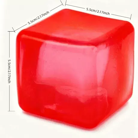 5.5 red ice cubes [opp bag]