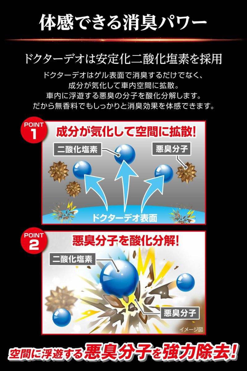 [Made in Japan] Original Carmate Car Disinfectant Deodorizer Mold Remover New Car Odor Eliminator