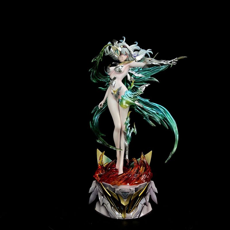 -碎甲版 流ying美少女二次元手办动漫少女模型桌面游戏摆件机箱|undefined