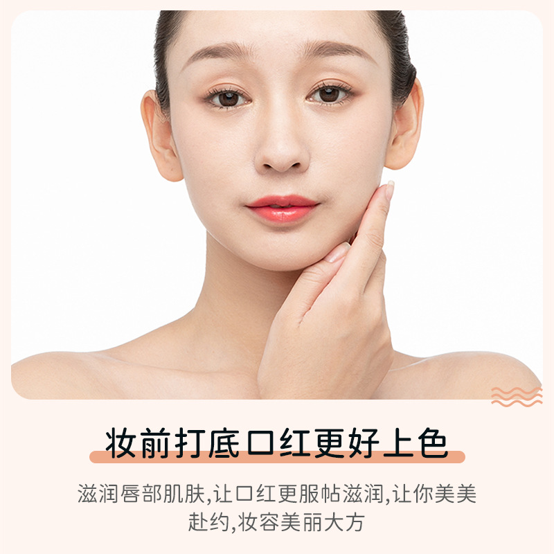 Fanzhen colorido sabor a frutas bálsamo labial hidratante anti-agrietamiento cuidado de los labios pequeño bálsamo labial portátil al por mayor
