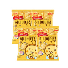 【包郵】韓國進口海太蜂蜜黃油薯片60g奶油味膨化薯條網紅休閑零