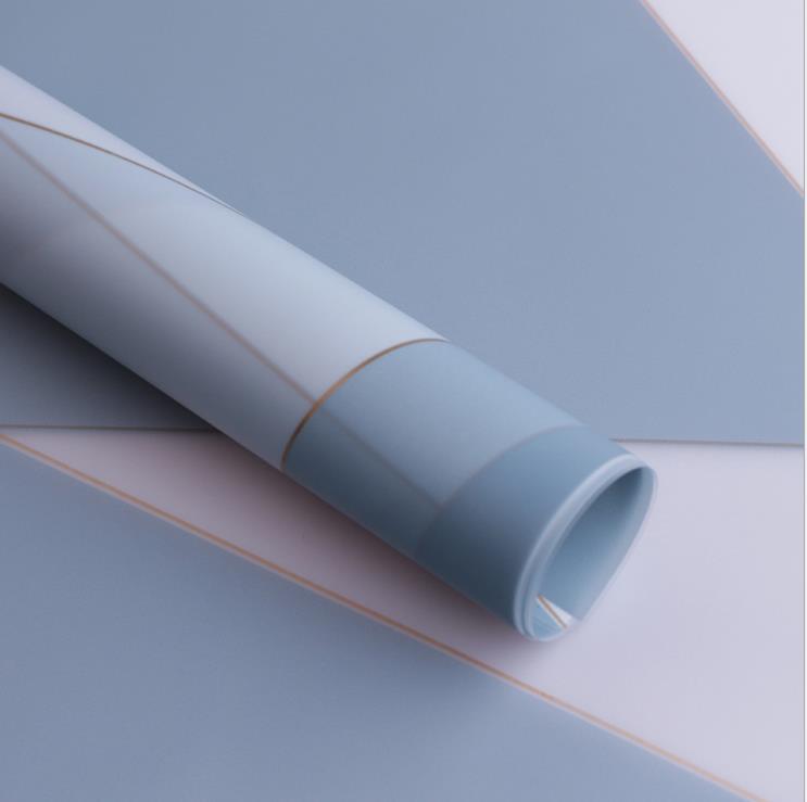 Flor fiesta fábrica al por mayor nuevos productos de ondas Phnom Penh flor de papel de embalaje flor flor flor de papel estampado florista embalaje