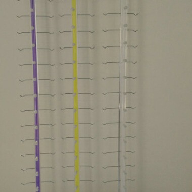 压克力棒 眼镜展示架 高档精品 16付三色
