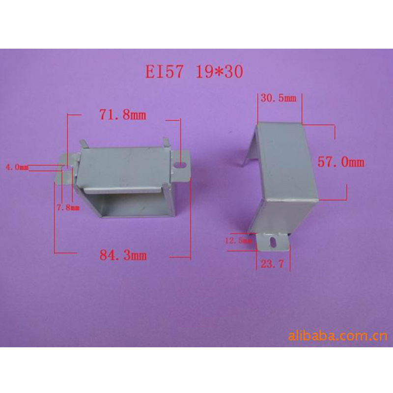 厂家低价供应 EI57 19*30变压器环保夹框低频变压器配件包壳