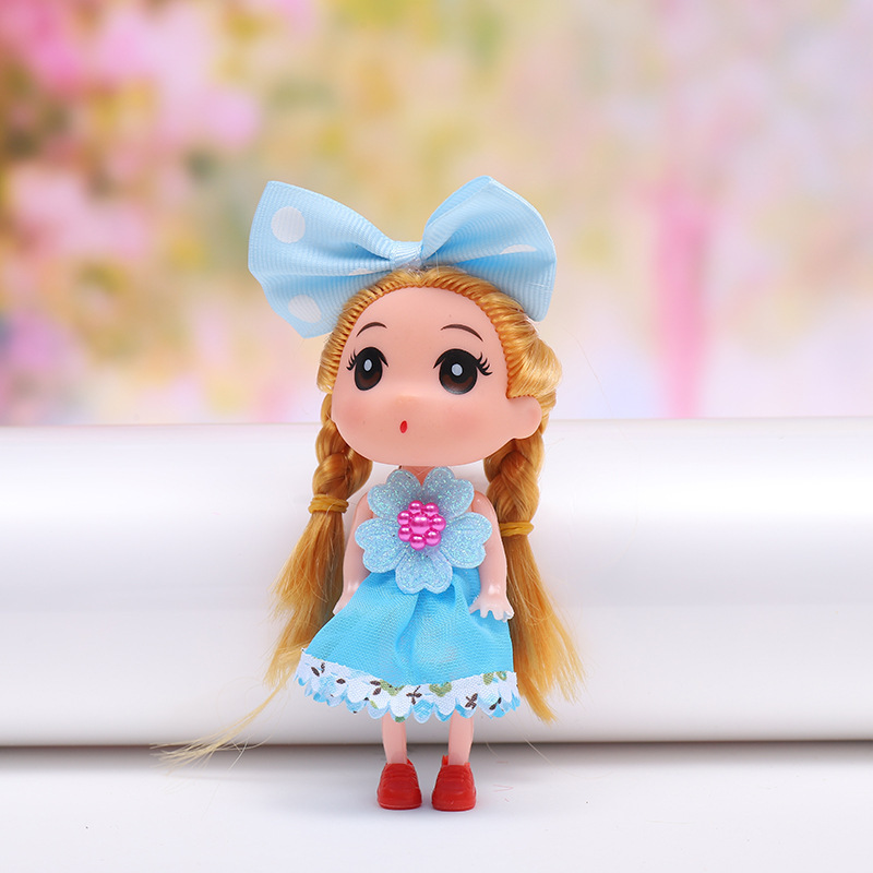 12センチの女の子の人形のおもちゃの人形のキーホルダーのペンダント|undefined