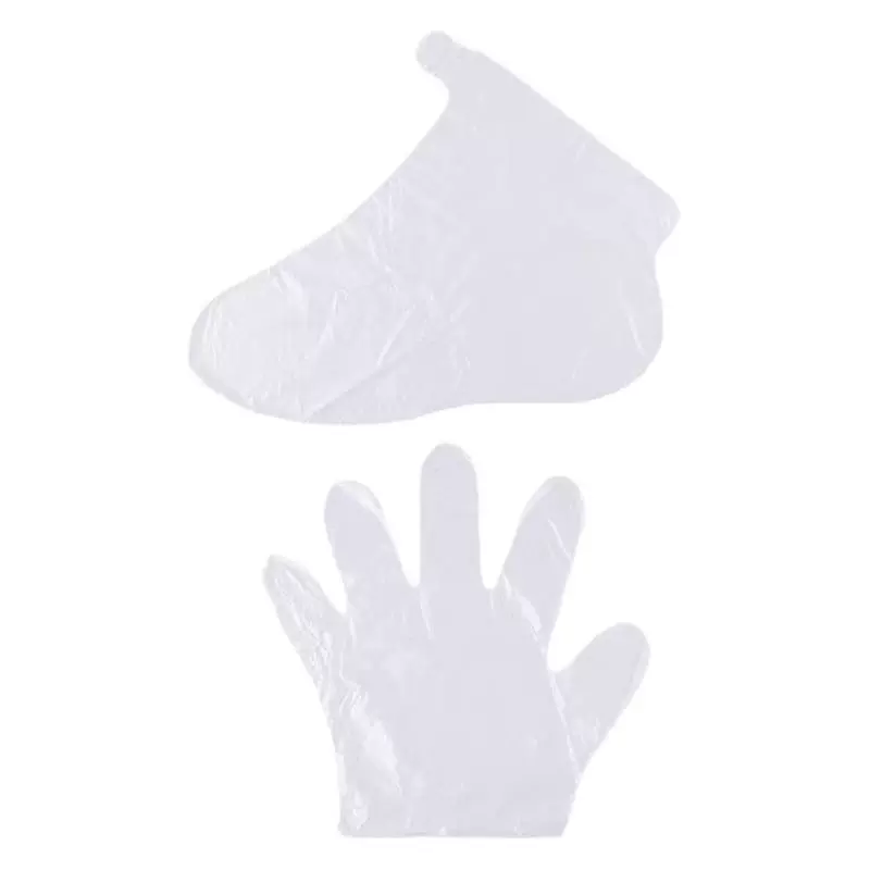 Moisturizing feet oil, protecting plastic shoe covers, against cracks