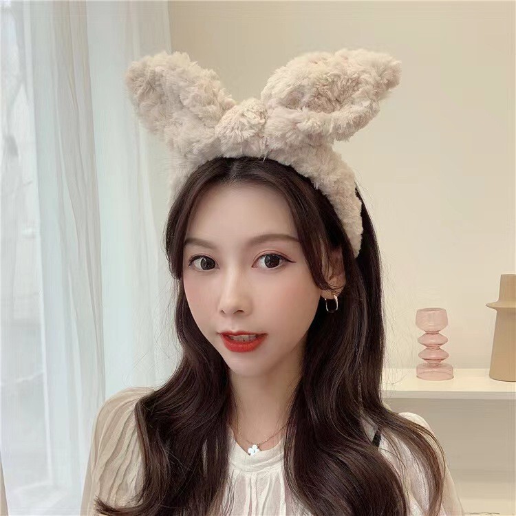 女の子の洗顔ヘッドバンド、かわいい漫画の猫のヘッドバンド、クマのイチゴの洗顔ヘアアクセサリー、メーカー在庫卸売|undefined