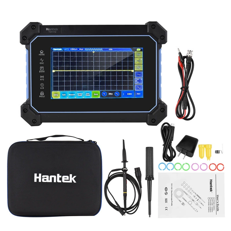 Hantek TO1112 TO1112C TO1112D Hantai двухканальный портативный плоский цифровой осциллограф