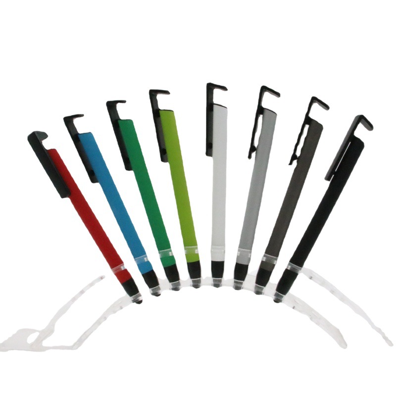 Pegamento de metal pulverización titular del teléfono móvil pluma de regalo láser logo prensa medio aceite bolígrafo multicolor opcional