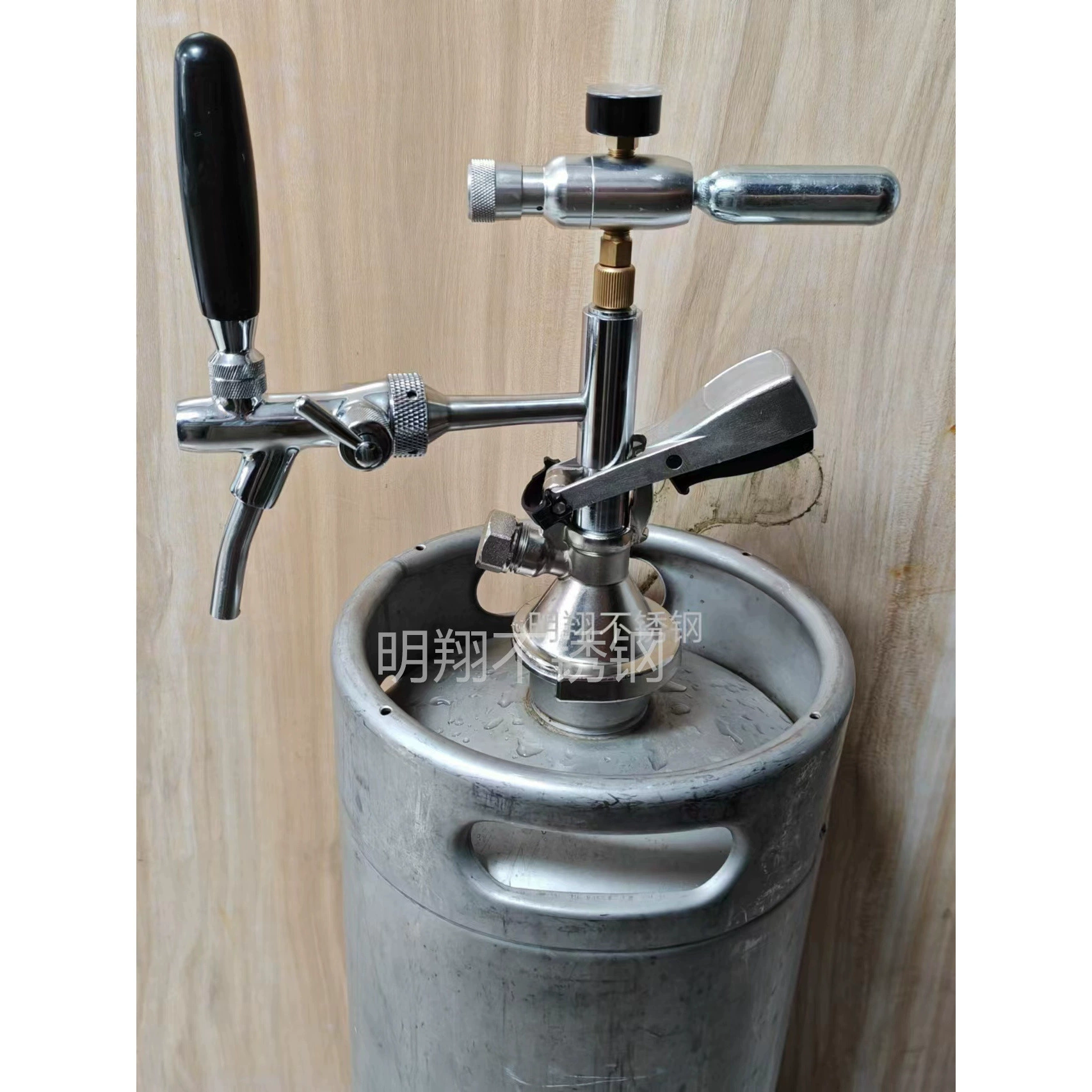 Уличный простой портативный газовый диспенсер для пива типа бомба, бочка для разливного пива, крафтовое пиво, диспенсер для пива PET