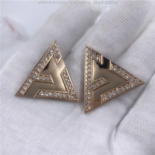 South Korea collar pin shirt decoration triangle diamond badge creative badge gift emblem brooch suit accessories