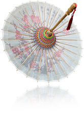 油纸伞古风女雨晒实用古代摄影演出古装仿古大红纯色舞蹈竹伞