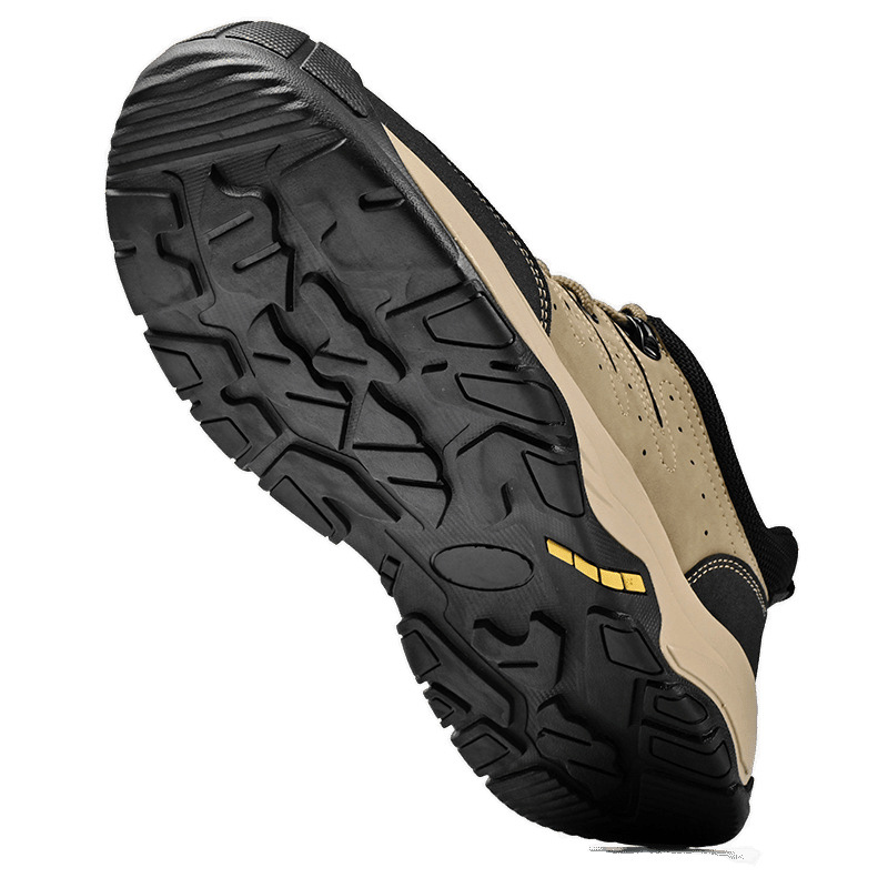 Zapatos casuales para hombres otoño y invierno 2025 nuevos zapatos de montaña deportivos al aire libre ligeros antideslizantes de tamaño grande zapatos para hombres de senderismo 45