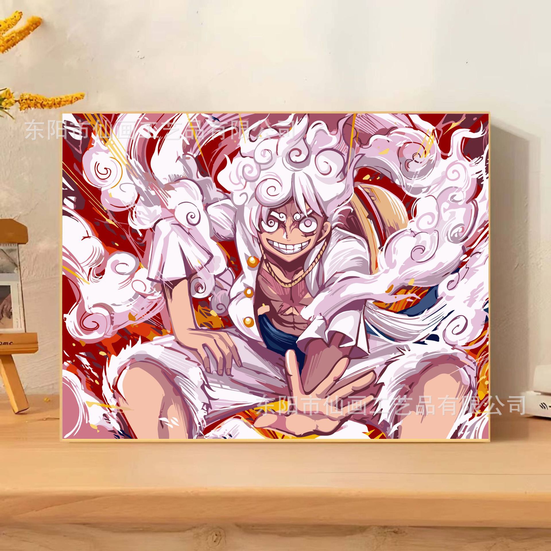 Pintura digital a óleo DIY lápiz pequeño nuevo dibujo animado pintura decorativa colorida a mano mercado nocturno puesto de comercio electrónico mayorista