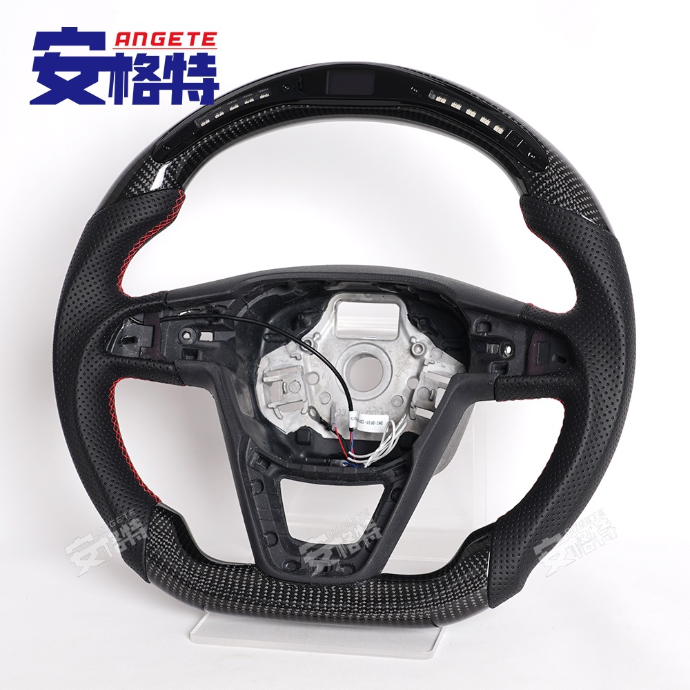 Suitable for 13-19 Seat/Leon/Ibiza/Led Smart Flat-Bottom Steering Wheel Car Steering Wheel