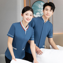 男女款保洁工作服夏季薄款女短袖酒店物业客房清洁阿姨专用工装