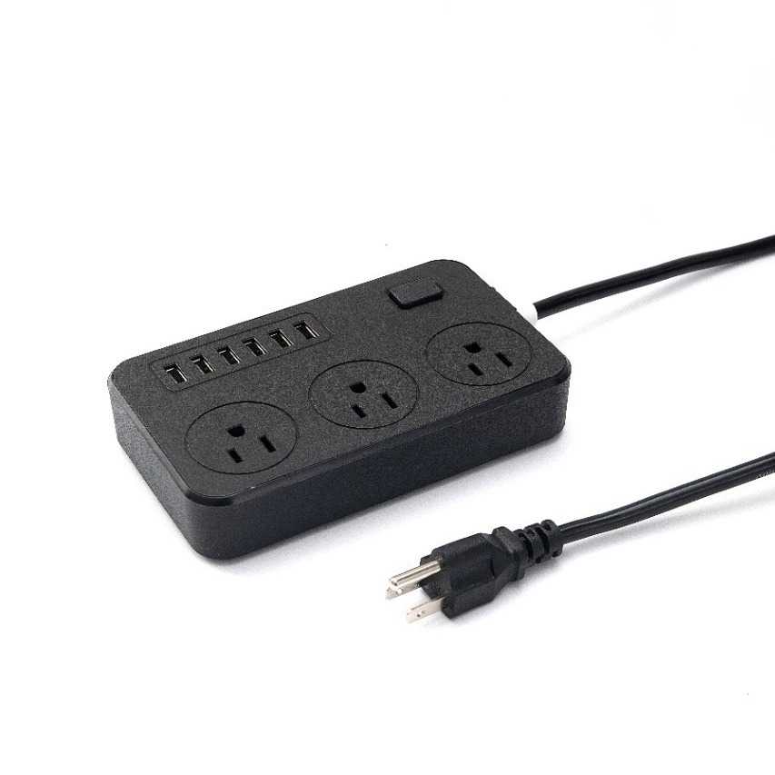 Fuente de la fábrica nuevo enchufe de enchufe estándar americano del hogar del enchufe del tablero de remolque estándar americano del pedazo del enchufe estándar americano 6USB8