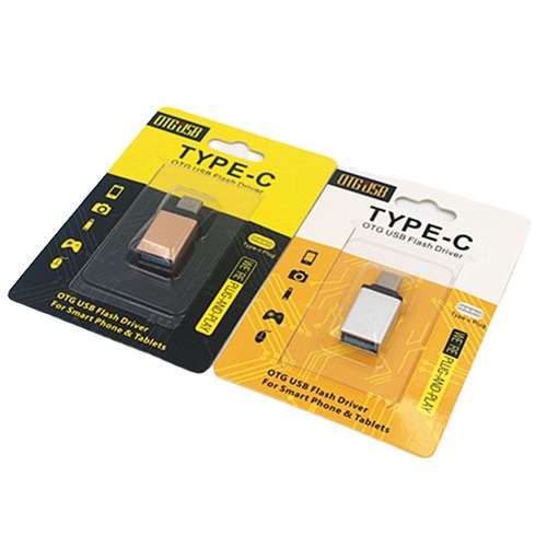 Universal Type-C OTG adapter packaging color box usb3.0 type-c otg cardboard blister packaging