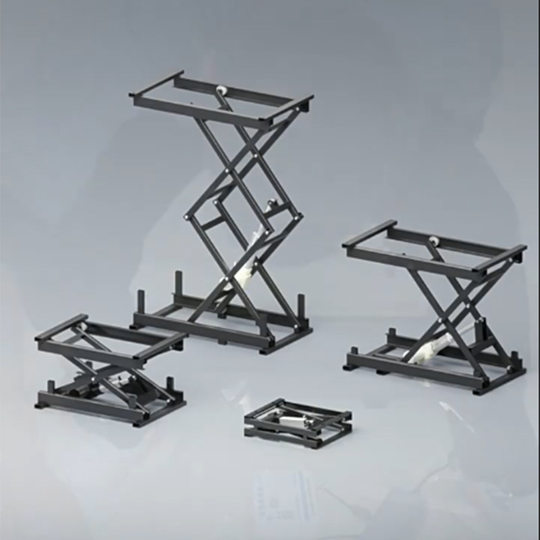 Electric Lift Scissor Lift Platform DC12/24V Coffee Table Frame Cargo Ladder Electric Lift Small Platform