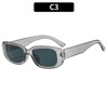 Small square sunglasses, trend glasses solar-powered, European style, suitable for import