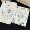 9118#[Short -sleeved blue]