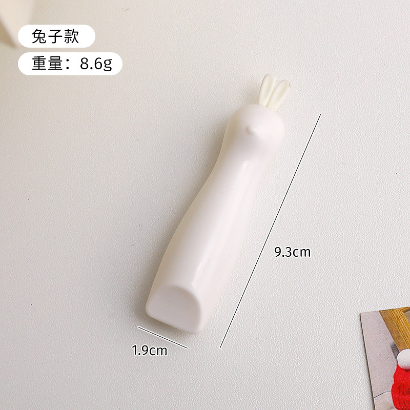 Cuchillo de dibujos animados creativo lindo dibujos animados cuchillo de corte de papel portátil cuchillo de cuentas de mano nube gato