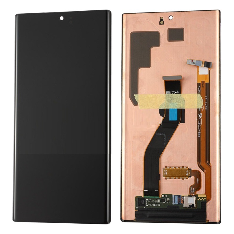 Conjunto de pantalla curvada para teléfono móvil con marco Note20Ultra S20PLUS S20 S21 S22 S23Ultra