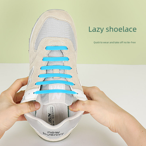 Factory direct large quantity arrow-shaped elastic slip-on silicone laces