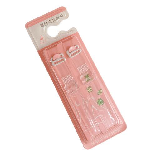 Transparent shoulder strap invisible bra strap, sanding transparent widened invisible strap, adjusting type underwear strap, anti-slip