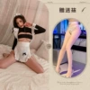 Picture color+white open crotch socks