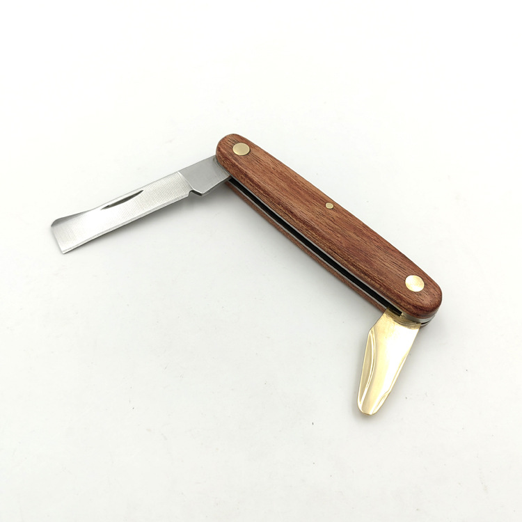 多功能折叠小刀 小刀 折叠小刀 电工刀 修枝刀 嫁接刀 双开小刀