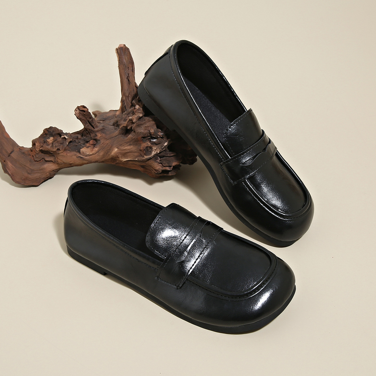 Women's Shoes Spring New Single Shoes Loafers Comfortable Women's Shoes With Soft Soles Shallow Mouth Shoes_voghion.com